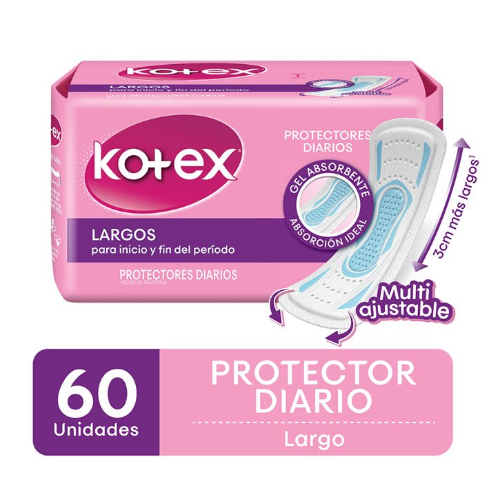 Imagen de KOTEX PD LARGOS 60u