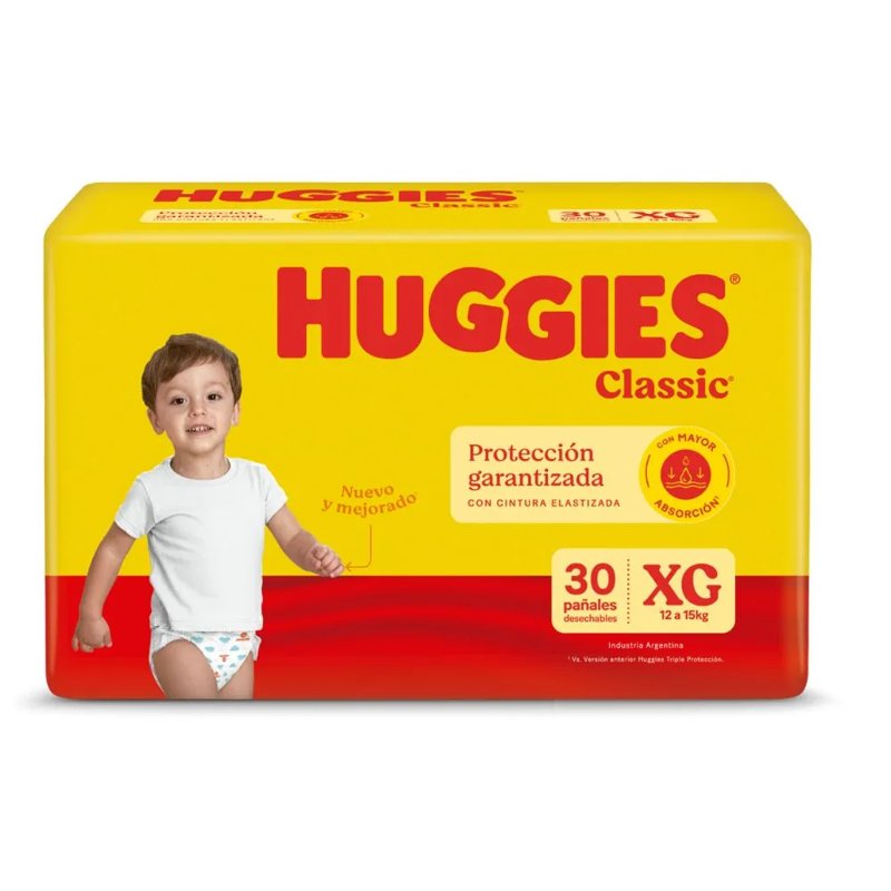 HUGGIES CLASSIC XG 30u