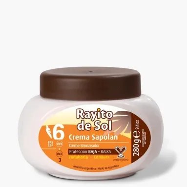 Imagen de RAY DE SOL CR SAPOLAN C-ZANAH FPS 6 X 280ml