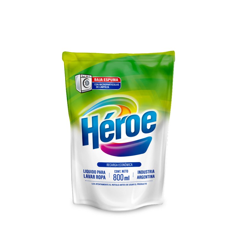 Imagen de HEROE JAB LIQ  ROPA DP 800ml