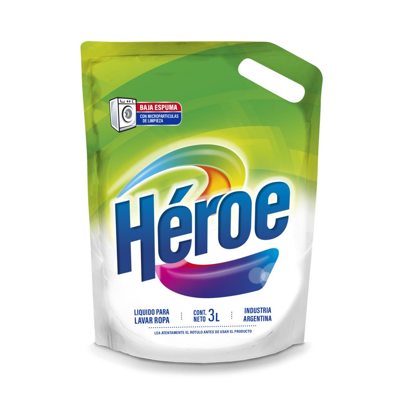 Imagen de HEROE JAB LIQ ROPA DP 3 Lts