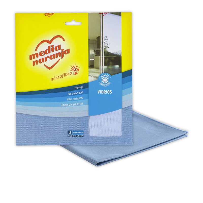 Imagen de MEDIA NARANJA PAÑO MICROFIBRA P-VIDRIOS
