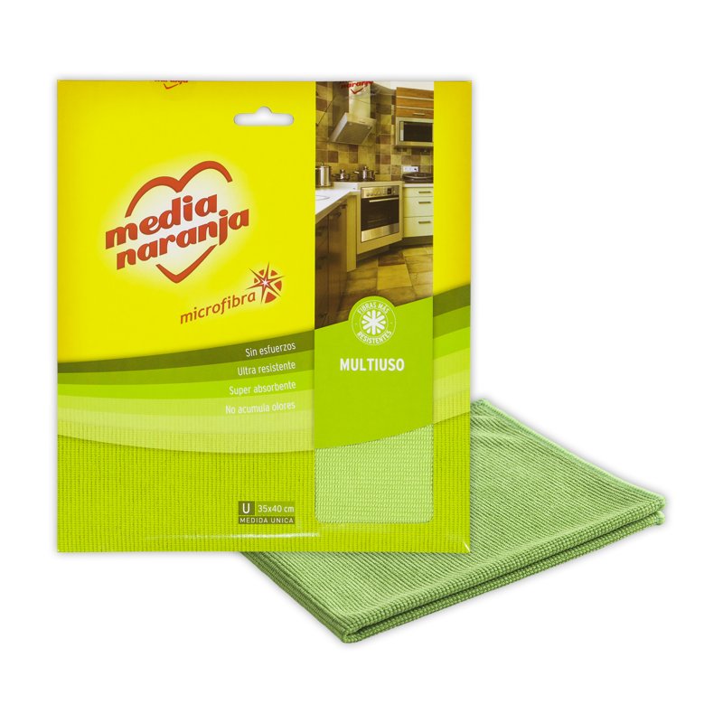 Imagen de MEDIA NARANJA PAÑO MICROFIBRA MULTIUSO