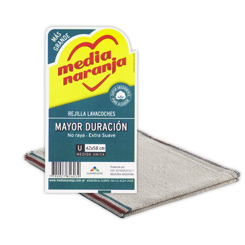 Imagen de MEDIA NARANJA REJILLA LAVACOCHE