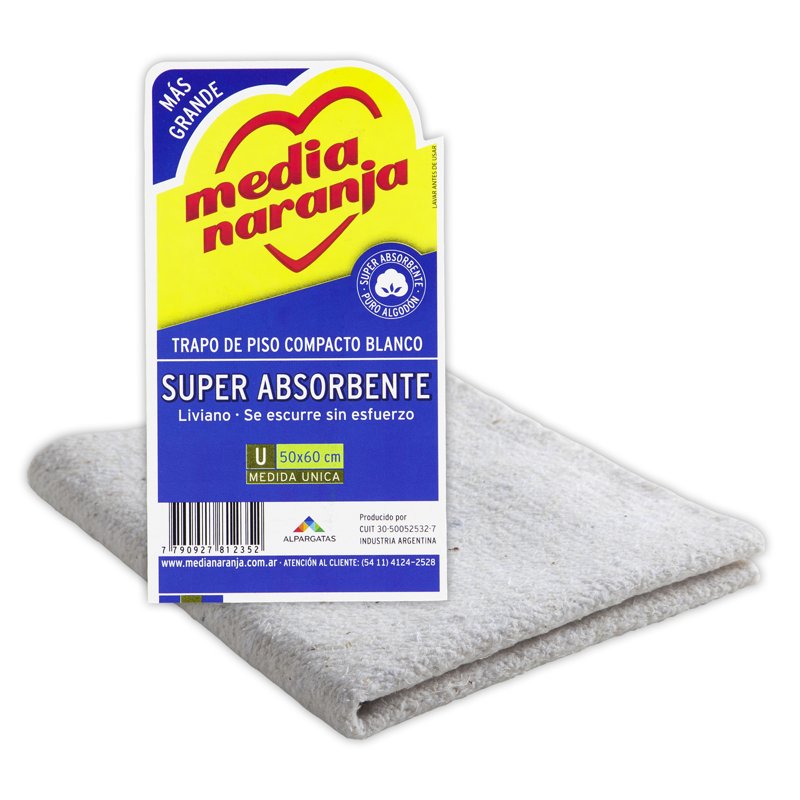 Imagen de MEDIA NARANJA TR PISO COMPACTO BLANCO MEDIANO