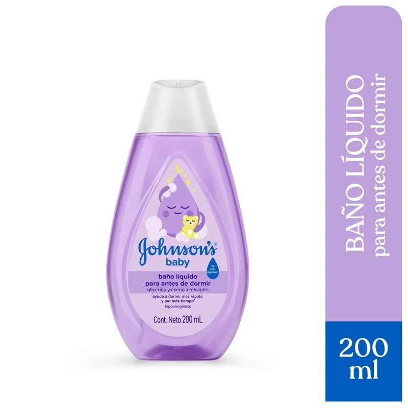 Imagen de JOHNSON JAB LIQ ANTES DE DORMIR 200ml