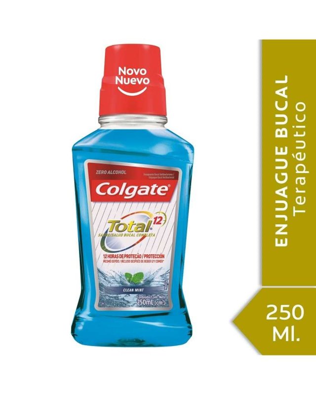 Imagen de COLGATE PLAX TOTAL12 CLEAN MINT 250ml
