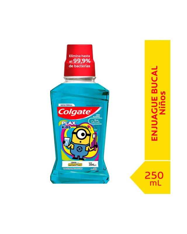 Imagen de COLGATE PLAX KIDS MINIONS 250ml