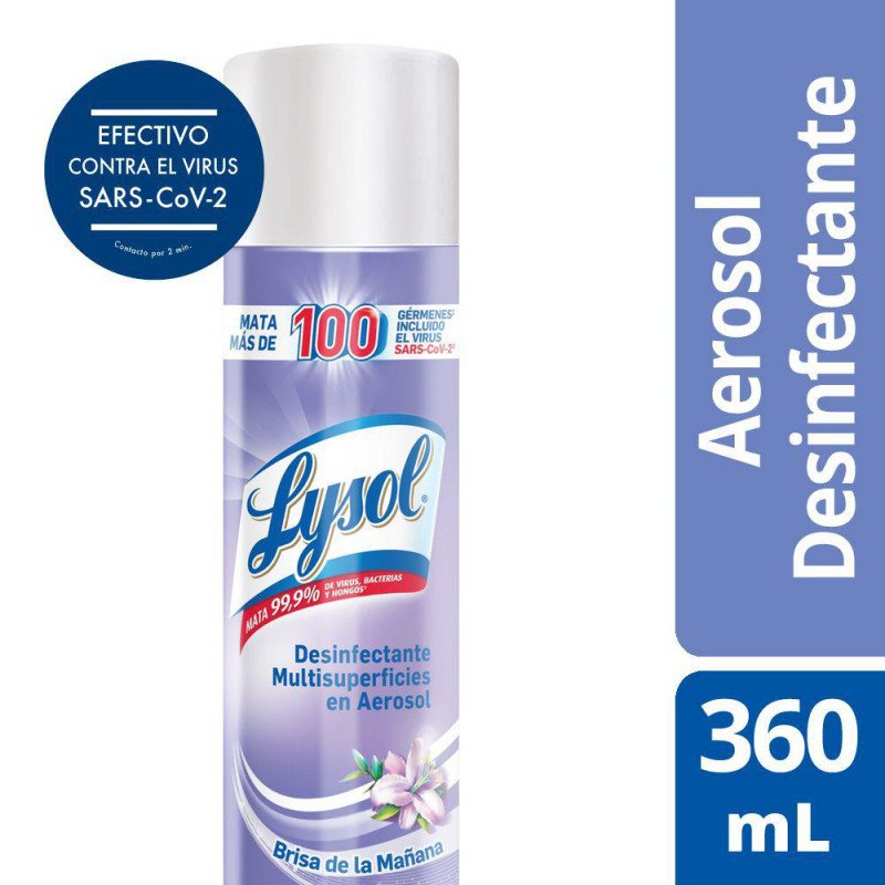 Imagen de LYSOL BRISA DE LA MAÑANA 360ml