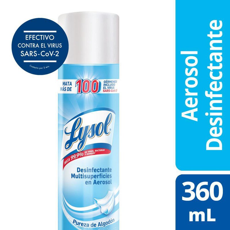 Imagen de LYSOL PUREZA DE ALGODON 360ml
