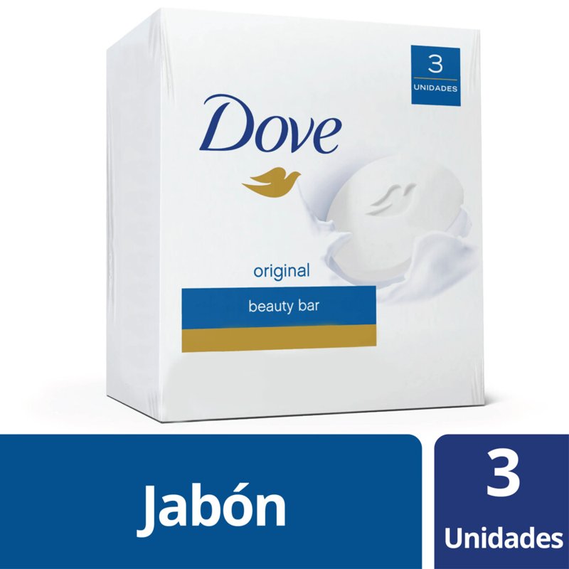 DOVE JABON BLANCO 3x90g