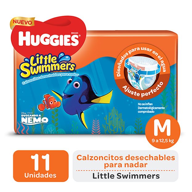 Imagen de HUGGIES LITTLE SWIMMERS P-M 12u