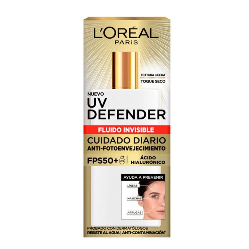 Imagen de LOREAL CR UV DEF ANTI-FOTOENV FLUIDO INVISIBLE 40