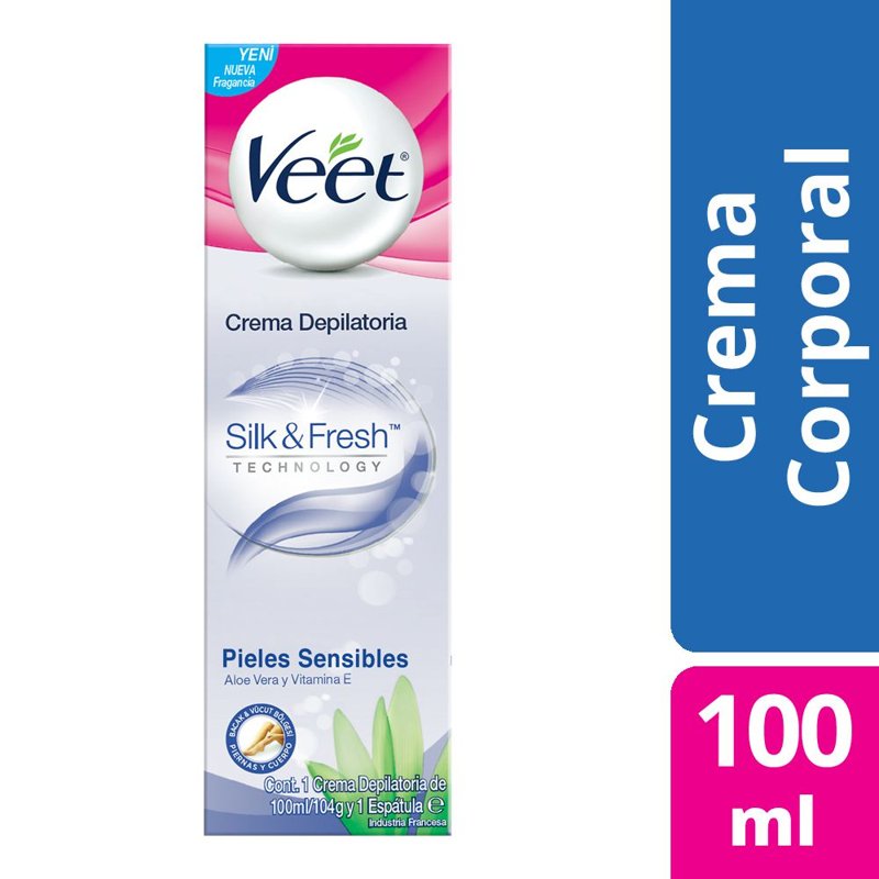 Imagen de VEET CR DEPILATORIA PIEL SENSBLE 100ml