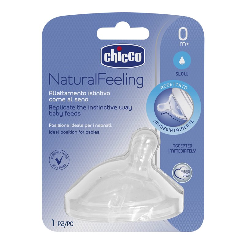 Imagen de CHICCO TETINA NATURAL FEELING 0m+