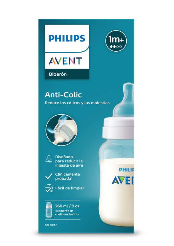 Imagen de AVENT MAMADERA ANTICOLIC REFRESH 260ml