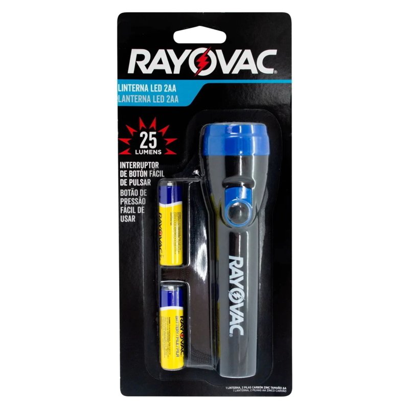 Imagen de RAYOVAC LINTERNA + 2u AA
